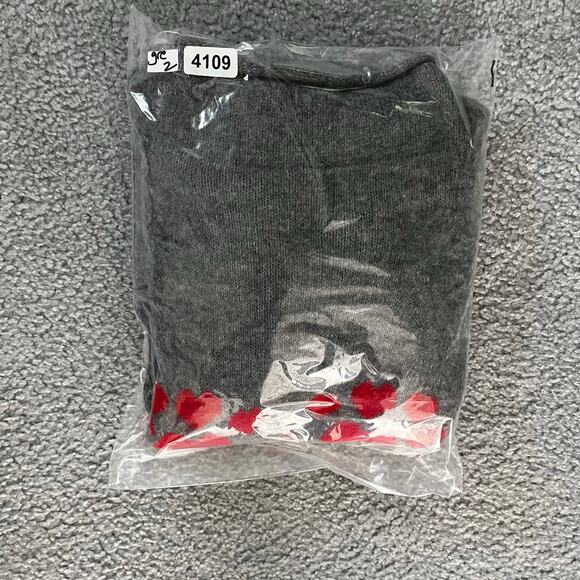 Cupcakes & Cashmere Tunic Sweater Womens Medium Gray Long Sleeve Rolled Hem - Picture 9 of 9